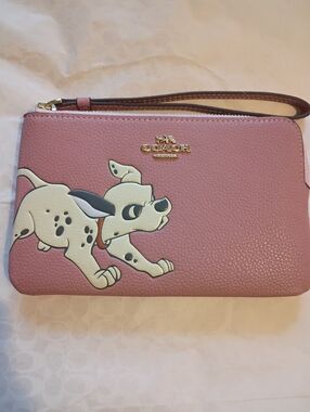 Coach X Disney 101Dalmatian Wristlet NWOT